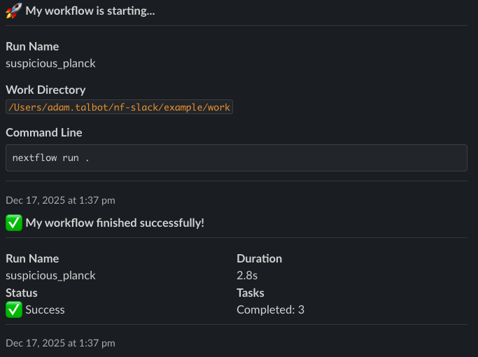 Message Text Customization Example