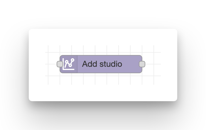 add studio node