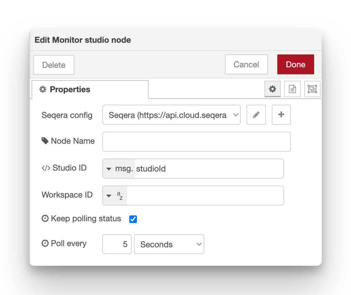 monitor studio node edit panel