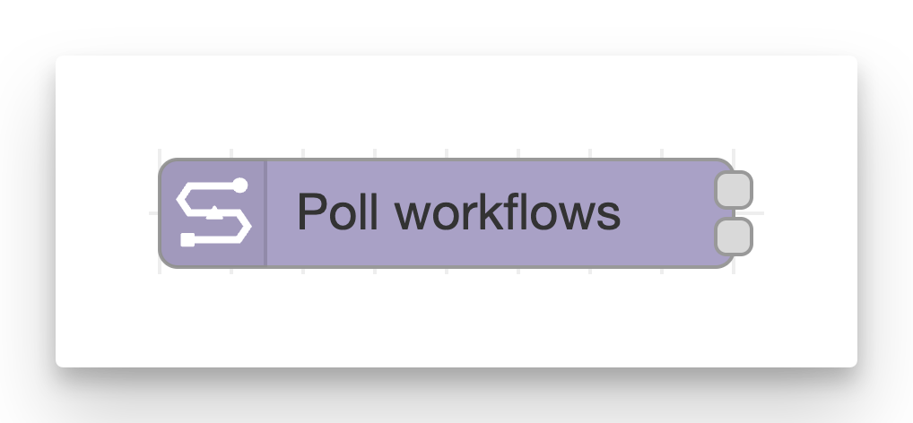 poll workflows node