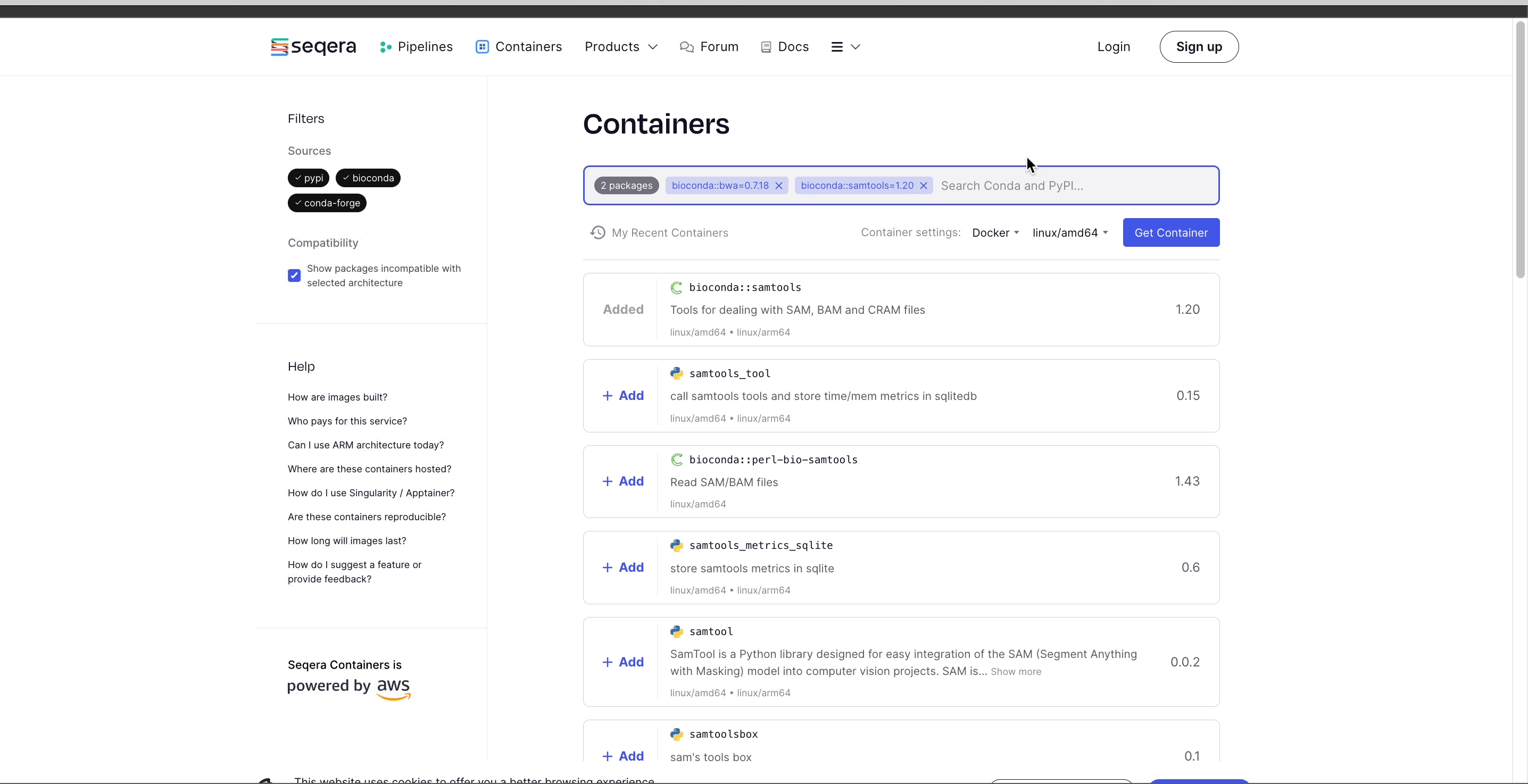 Multi-arch containers